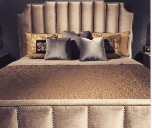 Upholstered designed bed Dallas