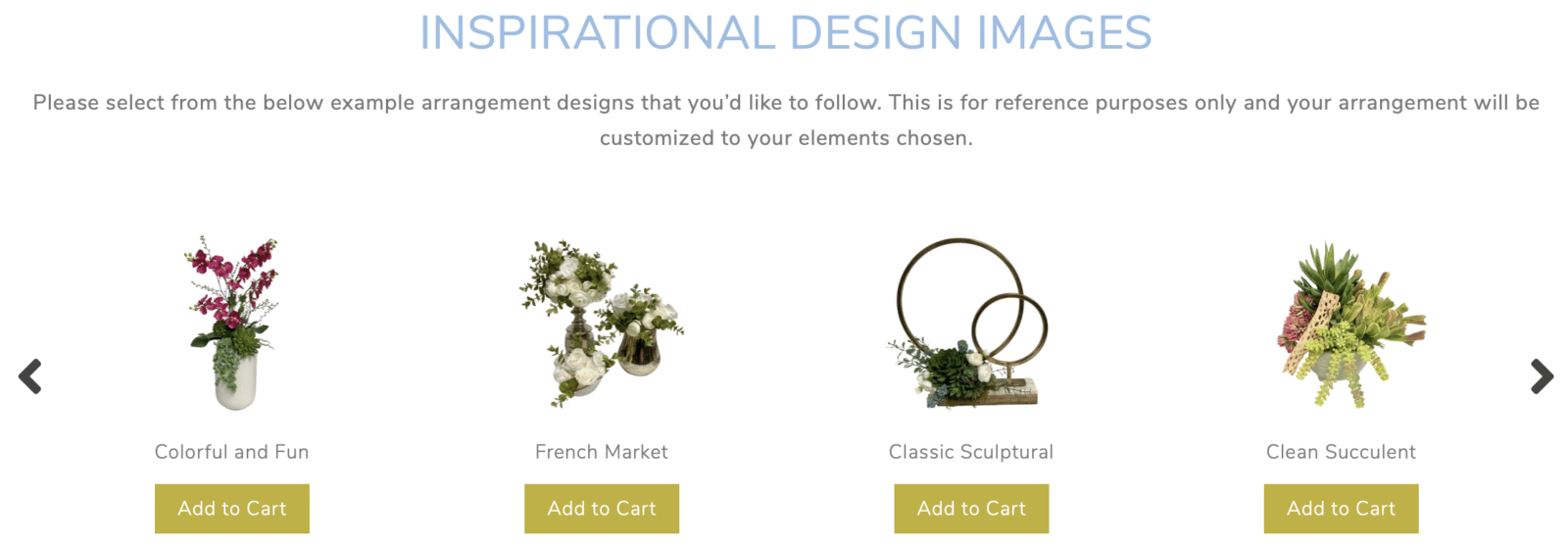 Baker Design Group - Create Your Own Floral Arrangement Online With Curate Florals