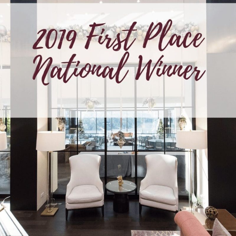 2019 First Place National Winner